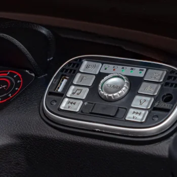Aston Martin Dbx Dječja Kolica Na Baterije Crna + Daljinski Upravljač + Eva Pegla + Sigurnosni 12