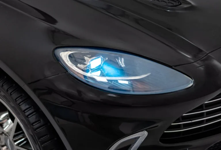 Aston Martin Dbx Dječja Kolica Na Baterije Crna + Daljinski Upravljač + Eva Pegla + Sigurnosni 16