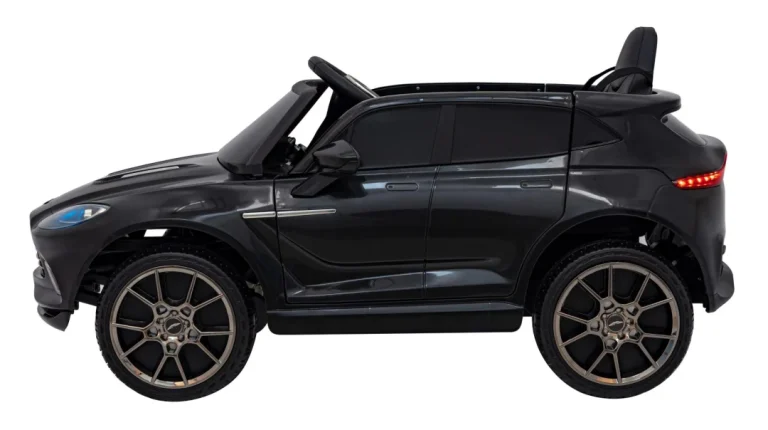 Aston Martin Dbx Dječja Kolica Na Baterije Crna + Daljinski Upravljač + Eva Pegla + Sigurnosni 5