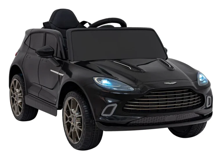 Aston Martin Dbx Dječja Kolica Na Baterije Crna + Daljinski Upravljač + Eva Pegla + Sigurnosni 9