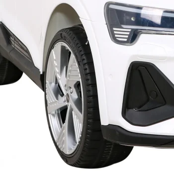 Audi E Tron Sportback Za Djecu Bijela + Daljinski Upravljač + 4x4 Pogon + Spori Start + Mp3 Radio + 12