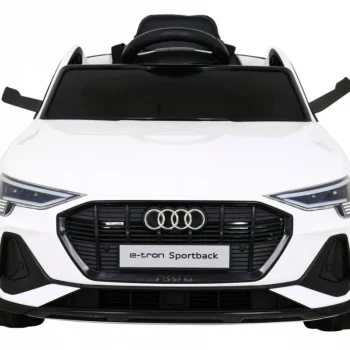 Audi E Tron Sportback Za Djecu Bijela + Daljinski Upravljač + 4x4 Pogon + Spori Start + Mp3 Radio + 3