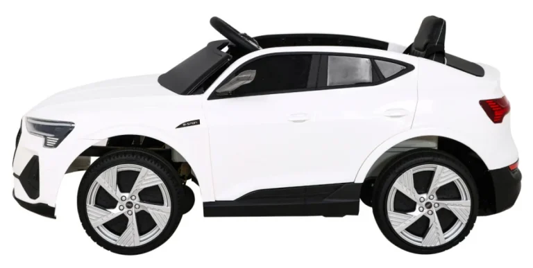 Audi E Tron Sportback Za Djecu Bijela + Daljinski Upravljač + 4x4 Pogon + Spori Start + Mp3 Radio + 4