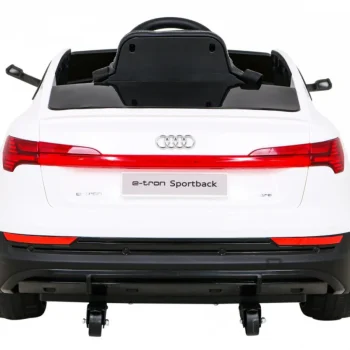 Audi E Tron Sportback Za Djecu Bijela + Daljinski Upravljač + 4x4 Pogon + Spori Start + Mp3 Radio + 6
