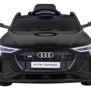 Audi E Tron Sportback Za Djecu Crni + Daljinski Upravljač + 4x4 Pogon + Spori Start + Mp3, Crna 3