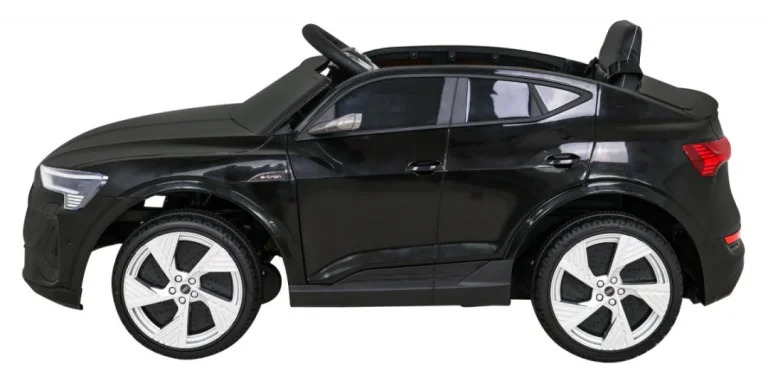 Audi E Tron Sportback Za Djecu Crni + Daljinski Upravljač + 4x4 Pogon + Spori Start + Mp3, Crna 4