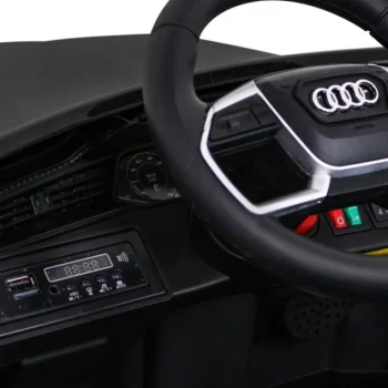 Audi E Tron Sportback Za Djecu Crni + Daljinski Upravljač + 4x4 Pogon + Spori Start + Mp3, Crna 8