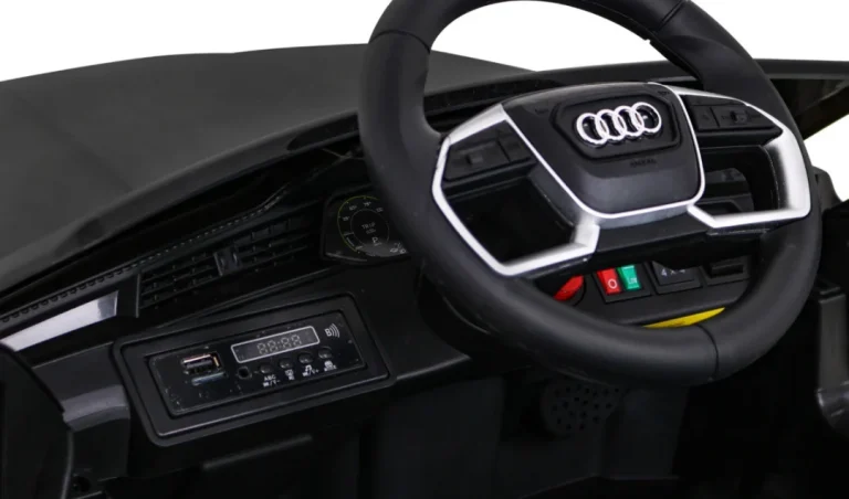 Audi E Tron Sportback Za Djecu Crni + Daljinski Upravljač + 4x4 Pogon + Spori Start + Mp3, Crna 8