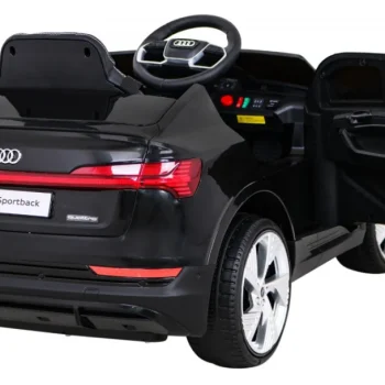 Audi E Tron Sportback Za Djecu Crni + Daljinski Upravljač + 4x4 Pogon + Spori Start + Mp3, Crna 9