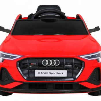 Audi E Tron Sportback Za Djecu Crveni + Daljinski Upravljač + 4x4 Pogon + Spori Start + Mp3, Crvena 3
