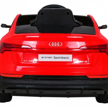 Audi E Tron Sportback Za Djecu Crveni + Daljinski Upravljač + 4x4 Pogon + Spori Start + Mp3, Crvena 6