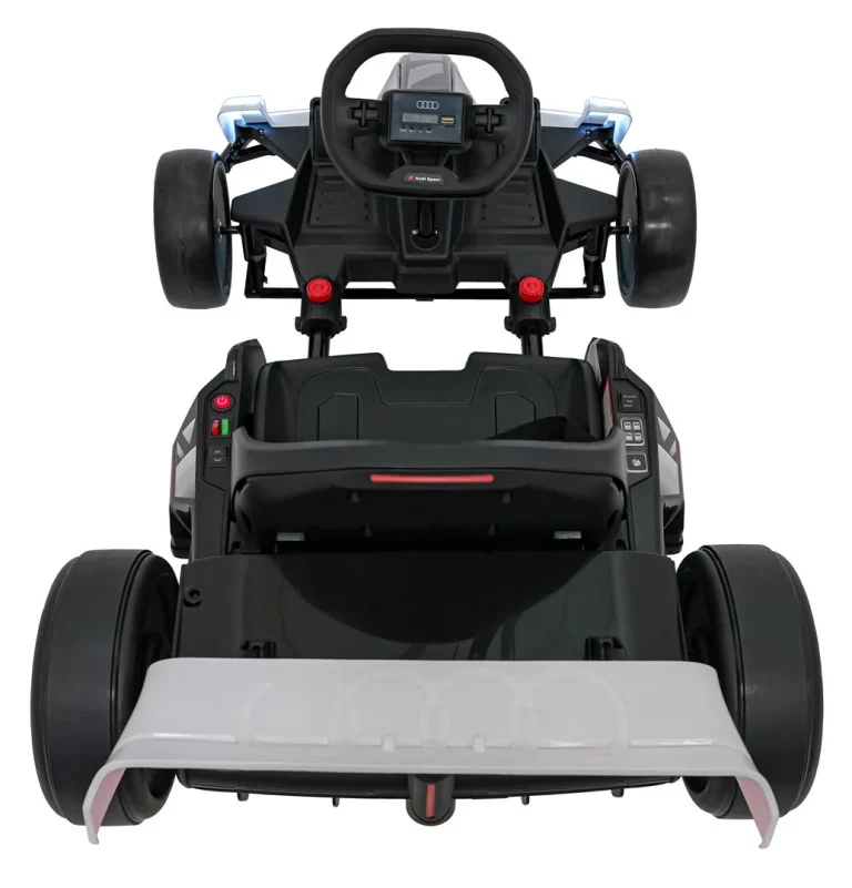 Audi Gokart S Funkcijom Driftanja, Bijela Boja Auto Na Akumulator 10