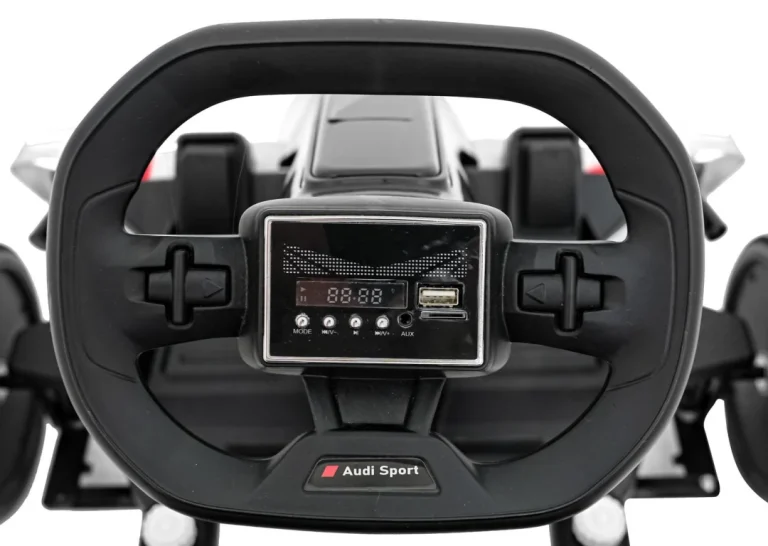 Audi Gokart S Funkcijom Driftanja, Bijela Boja Auto Na Akumulator 13