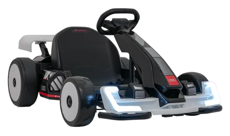 Audi Gokart S Funkcijom Driftanja, Bijela Boja Auto Na Akumulator 5