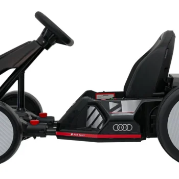 Audi Gokart S Funkcijom Driftanja, Bijela Boja Auto Na Akumulator 6