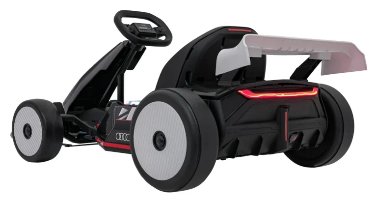 Audi Gokart S Funkcijom Driftanja, Bijela Boja Auto Na Akumulator 7