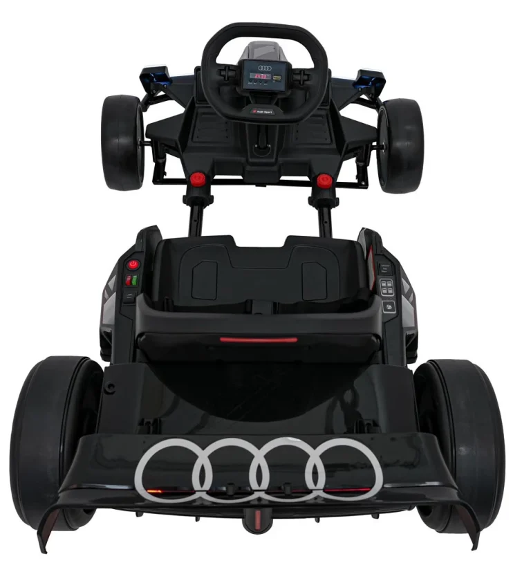 Audi Gokart Vozilo S Funkcijom Driftanja, Crno Auto Na Akumulator 10