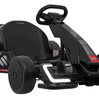 Audi Gokart Vozilo S Funkcijom Driftanja, Crno Auto Na Akumulator 4