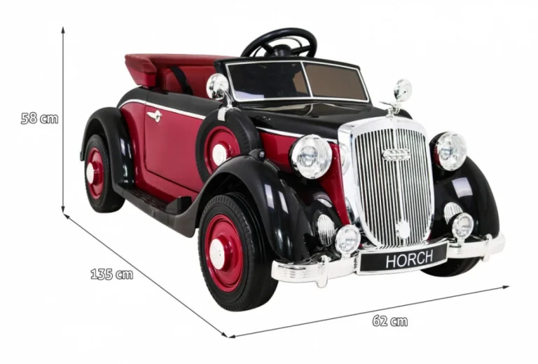 Audi Horch 930v Crveno Retro Vozilo 2