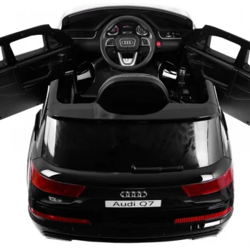 Audi Q7 Lift Akumulator Za Djecu Crna Boja + Daljinski Upravljač + Sporo Pokretanje + Eva + Mp3 Led 3