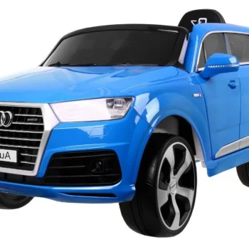 Audi Q7 Lift Baterija Za Djecu Plava Boja + Daljinski Upravljač + Spori Start + Eva + Mp3 Led 12