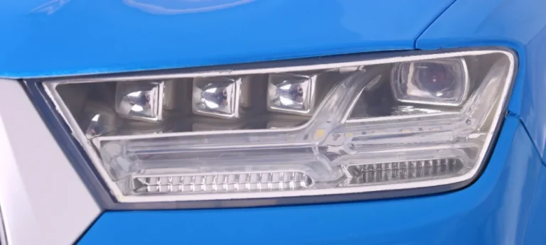 Audi Q7 Lift Baterija Za Djecu Plava Boja + Daljinski Upravljač + Spori Start + Eva + Mp3 Led 2