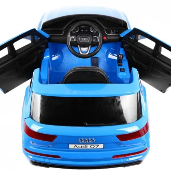 Audi Q7 Lift Baterija Za Djecu Plava Boja + Daljinski Upravljač + Spori Start + Eva + Mp3 Led 6