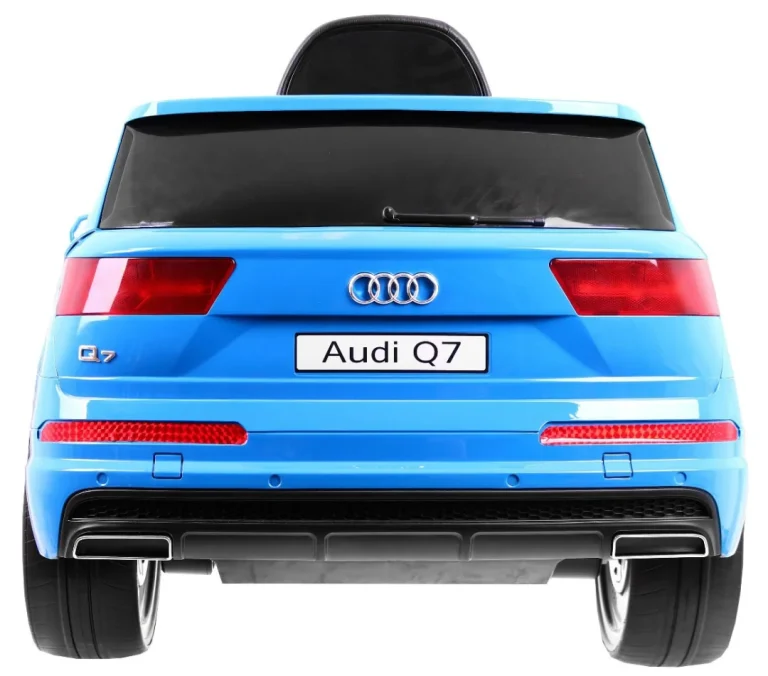 Audi Q7 Lift Baterija Za Djecu Plava Boja + Daljinski Upravljač + Spori Start + Eva + Mp3 Led 8