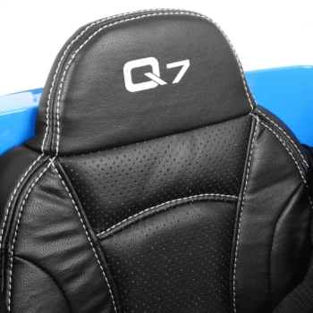 Audi Q7 Lift Baterija Za Djecu Plava Boja + Daljinski Upravljač + Spori Start + Eva + Mp3 Led 9