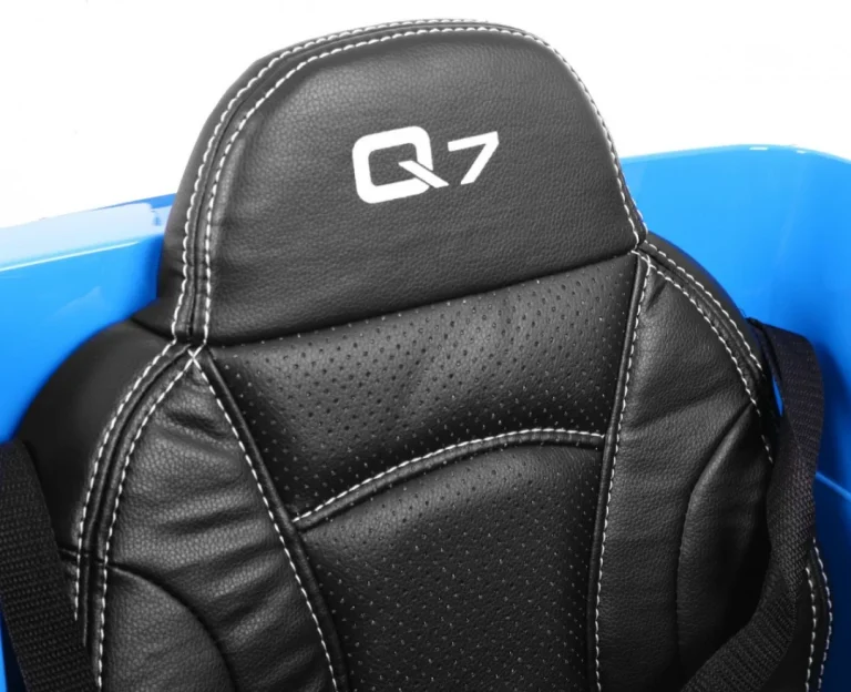 Audi Q7 Lift Baterija Za Djecu Plava Boja + Daljinski Upravljač + Spori Start + Eva + Mp3 Led 9