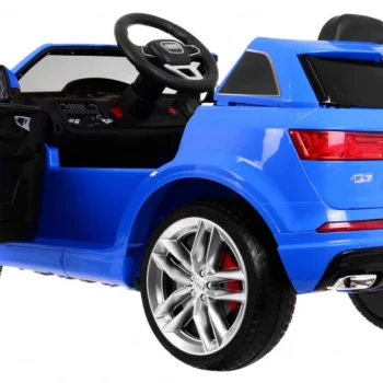 Audi Q7 Quattro S Line Baterija Plava + Daljinski Upravljač + Radio Mp3 Led 2