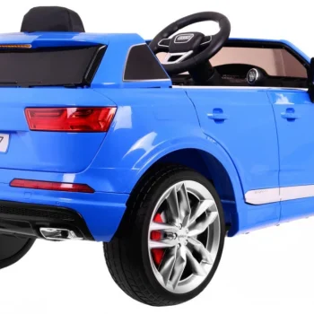 Audi Q7 Quattro S Line Baterija Plava + Daljinski Upravljač + Radio Mp3 Led 4