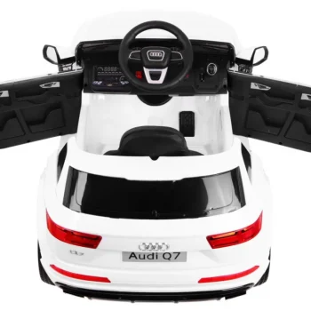 Audi Q7 Quattro S Line Suv Na Baterije Bijeli + Daljinski Upravljač + Mp3 Led Radio, Bijela 6