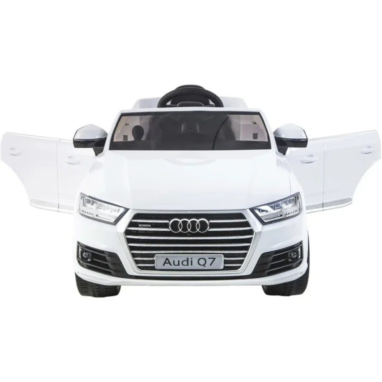 Audi Q7 Quattro S Line Suv Na Baterije Bijeli + Daljinski Upravljač + Mp3 Led Radio, Bijela 7