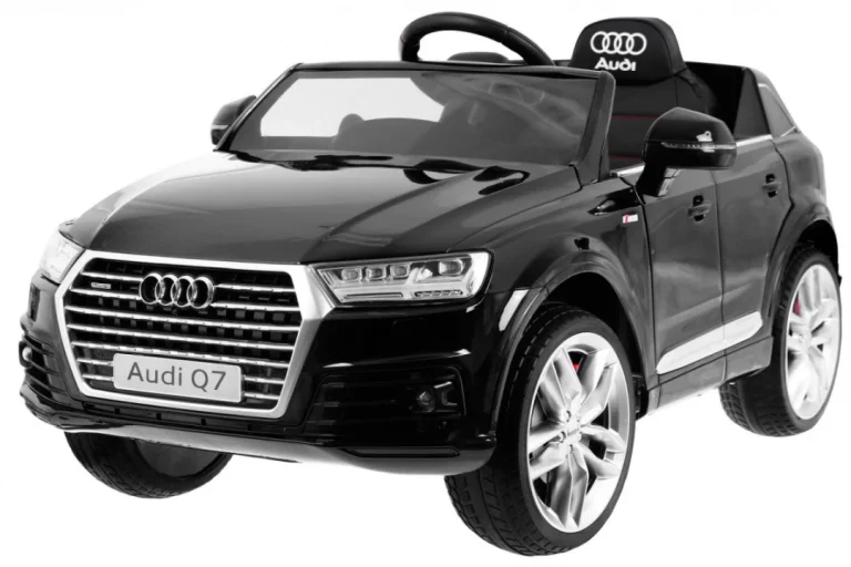 Audi Q7 Quattro S Line Crna Baterija + Daljinski Upravljač + Spori Start + Eva + Radio Mp3 Led 1