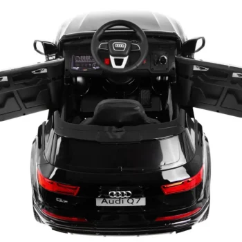 Audi Q7 Quattro S Line Crna Baterija + Daljinski Upravljač + Spori Start + Eva + Radio Mp3 Led 5