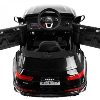 Audi Q7 Quattro S Line Na Baterije, Crna Boja + Daljinski Upravljač + Meki Start + Eva + Mp3 Radio 5
