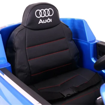 Audi Q7 Quattro S Line Na Baterije, Plava Boja + Daljinski Upravljač + Spori Start + Eva + Mp3 Radio 5
