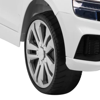 Audi Q8 Lift Baterija Za Djecu Bijela + Daljinski Upravljač + Eva + Spori Start + Mp3 Usb + Led 13