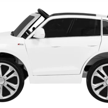 Audi Q8 Lift Baterija Za Djecu Bijela + Daljinski Upravljač + Eva + Spori Start + Mp3 Usb + Led 4