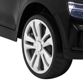 Audi Q8 Lift Baterija Za Djecu Crna + Daljinski Upravljač + Eva + Spori Start + Mp3 Usb + Led 13