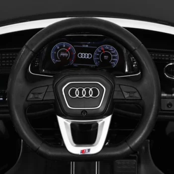 Audi Q8 Lift Baterija Za Djecu Crna + Daljinski Upravljač + Eva + Spori Start + Mp3 Usb + Led 7