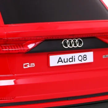 Audi Q8 Lift Na Baterije Za Djecu Crveni Suv + Daljinski Upravljač, Crvena 14
