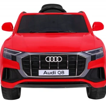 Audi Q8 Lift Na Baterije Za Djecu Crveni Suv + Daljinski Upravljač, Crvena 3