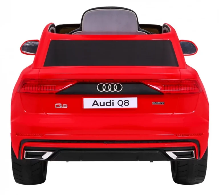 Audi Q8 Lift Na Baterije Za Djecu Crveni Suv + Daljinski Upravljač, Crvena 6