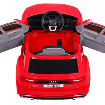 Audi Q8 Lift Na Baterije Za Djecu Crveni Suv + Daljinski Upravljač, Crvena 7
