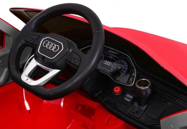 Audi Q8 Lift Na Baterije Za Djecu Crveni Suv + Daljinski Upravljač, Crvena 9