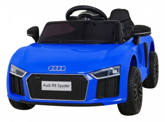 Audi R8 Dječja Autosjedalica Na Baterije Plava + Daljinski Upravljač + Eva + Spori Start + Mp3 Led 1