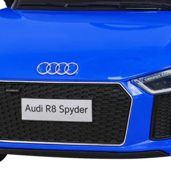 Audi R8 Dječja Autosjedalica Na Baterije Plava + Daljinski Upravljač + Eva + Spori Start + Mp3 Led 12