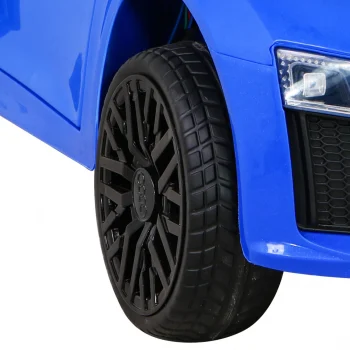 Audi R8 Dječja Autosjedalica Na Baterije Plava + Daljinski Upravljač + Eva + Spori Start + Mp3 Led 14